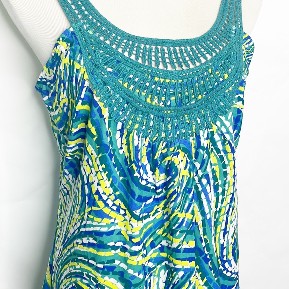 Prana Colorful Cotton Tank (L) - Picture 3 of 9